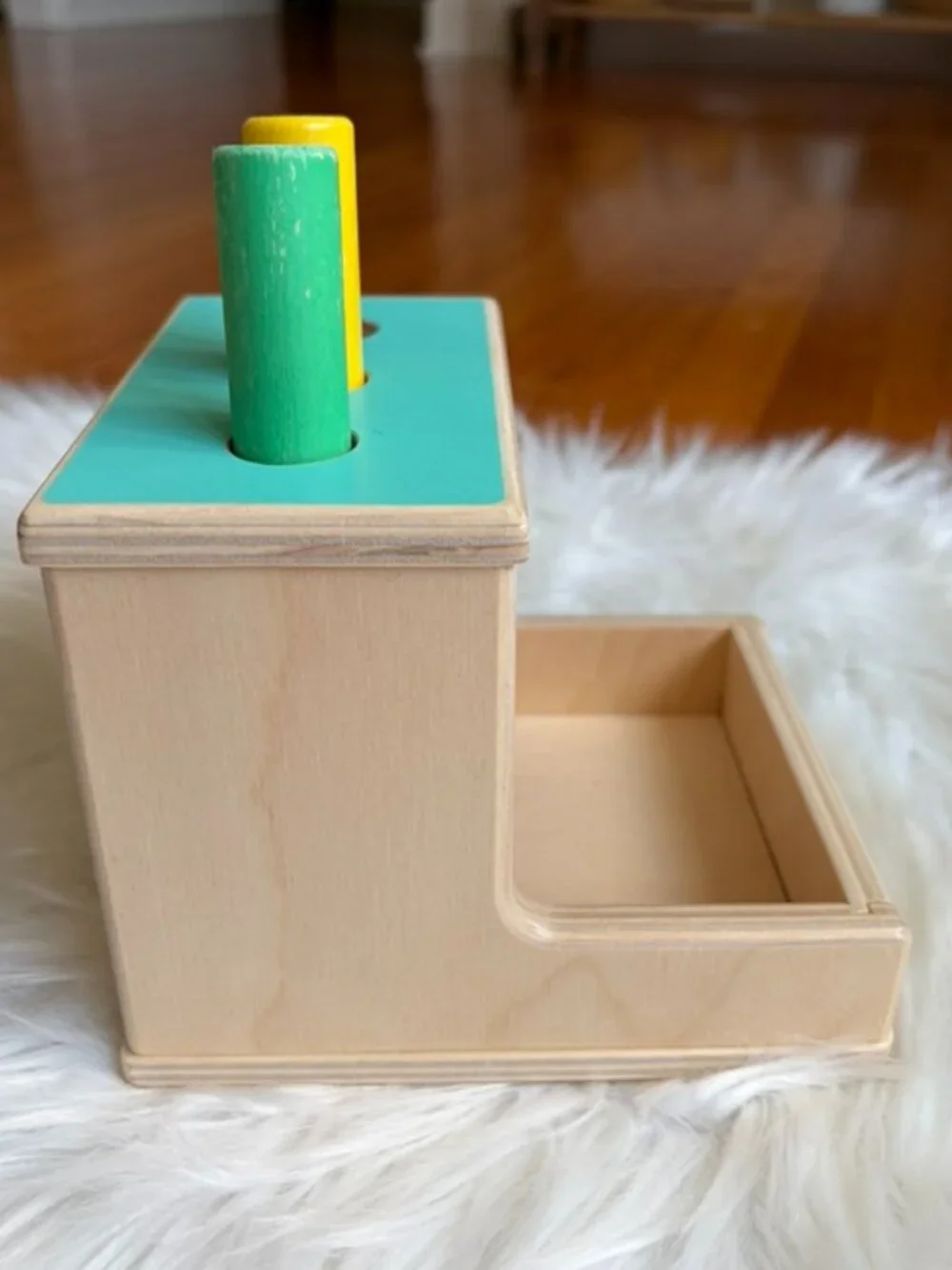 Lovevery Wooden Peg Drop The Thinker